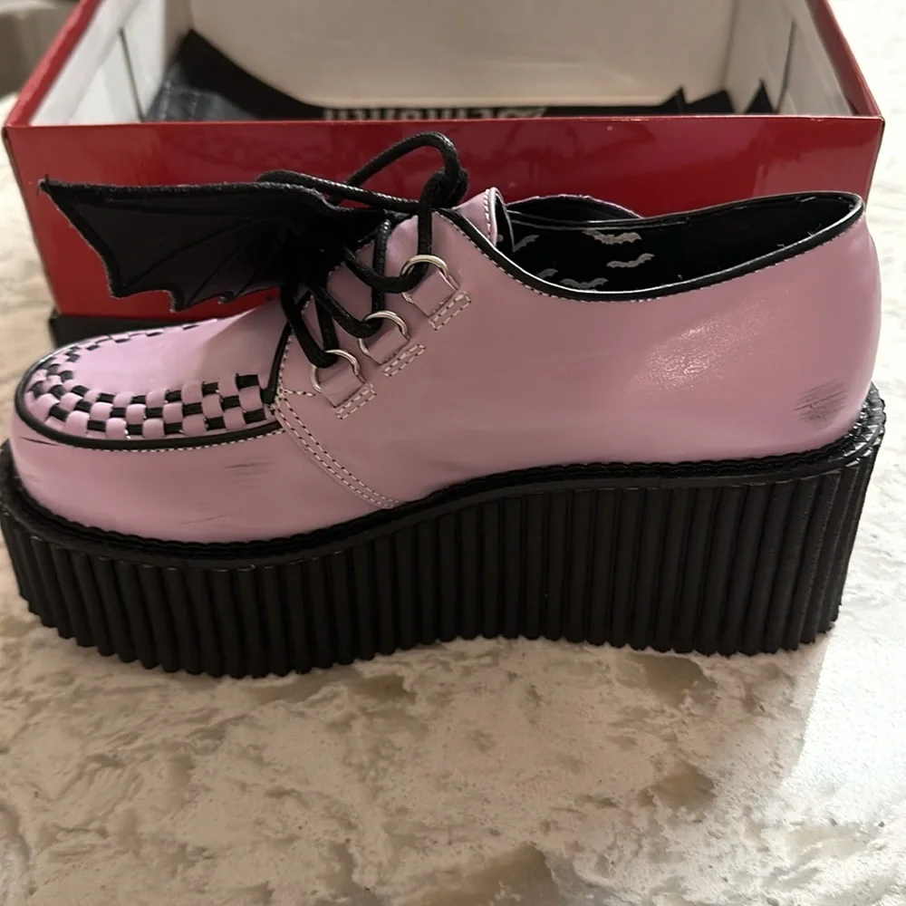 Demonia Women’s Size 8 Purple Shoes